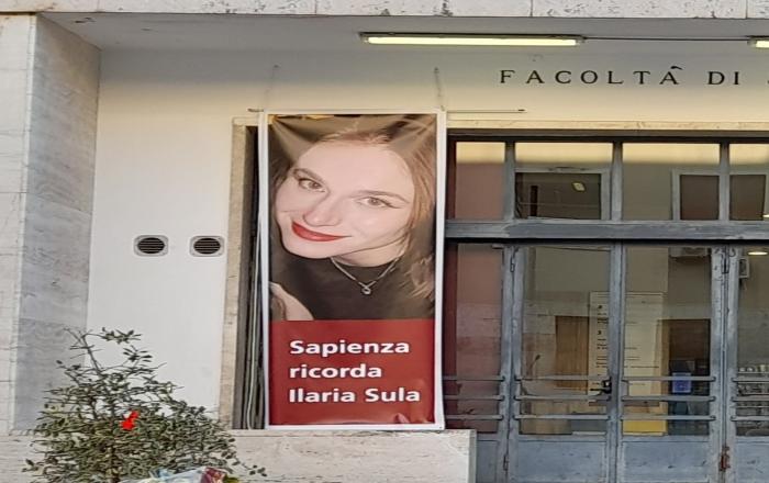 IN MEMORIA DI ILARIA SULA: SOSPENSIONE DELLE LEZIONI DEL 7 APRILE E INIZIATIVE IN FACOLTÀ