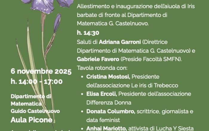 Una Iris per non dimenticare Paola Mostosi, Ilaria Sula e tutte le altre donne vittime di violenza